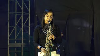 Saxophone Music Song || Saxophone Cover by Lipika Samanta || Pyar Hamara Amar Rahega | Bikash Studio