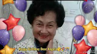 Happy Birthday Dear Angela