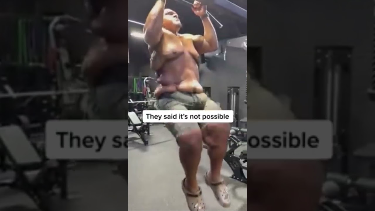 150kgs to 100kgs. A great transformation