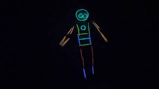 Spencers glow stick dance for Monclova&#39;s Got Talent show