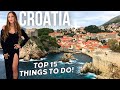CROATIA 🇭🇷 | 5-DAY TRAVEL GUIDE 2024 | TOP 15 THINGS TO DO!