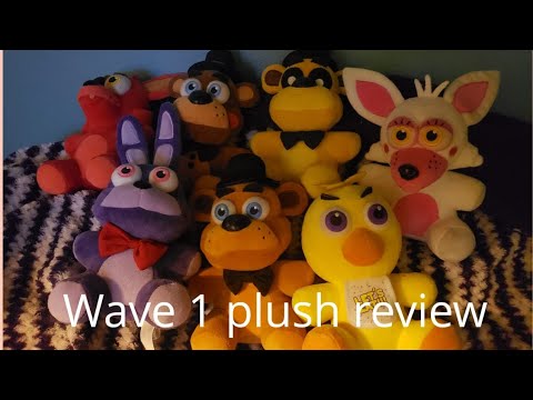 Wave 1 FNAF Plush Review - YouTube