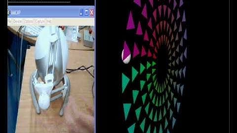 Haptics demo - Novint Falcon and Chai 3D