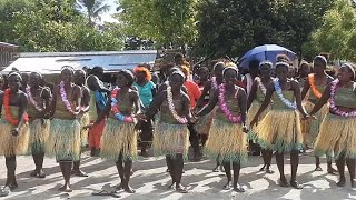 PAN -PIPES [ Music and Dance - Gizo Diocese ] SOLOMON ISLANDS