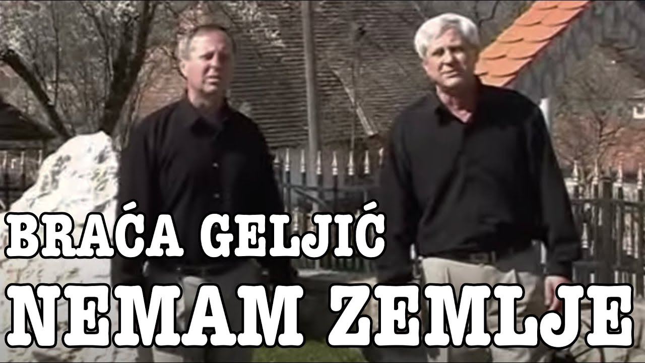 Braca Geljic - Piljo i Drago - Nemam zemlje (Official Music Video)