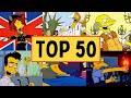 Top 50 simpsons songs