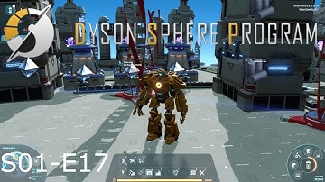 Dyson Sphere Program S01-E17, Diamonds and first array for silcon ore