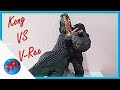 King Kong VS V-Rex fight/clay sculpture