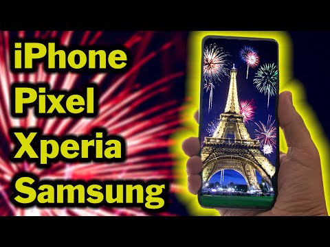 Smartphone Fireworks Photography! iPhone, Google Pixel, Samsung S20, Sony Xperia Tutorial