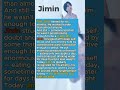 Jimin Was Told He Wasn't Attractive Enough to Be an Idol  #kpop  #kpophistory
