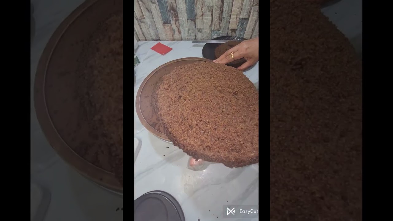 Truffle Chocolate Cake Fruit Vase or Fruit Basket