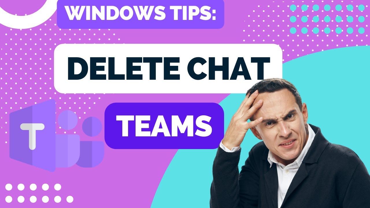 How to Delete Chat in Teams - YouTube