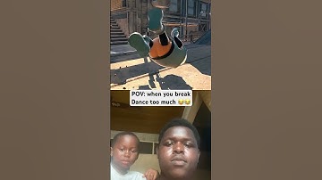 If you find yourself in trouble,just break dance 💃 #gaming #killerbean #shorts #breakdance