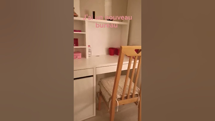 j'ai eu un nouveau bureau qui vient de chez #ikea