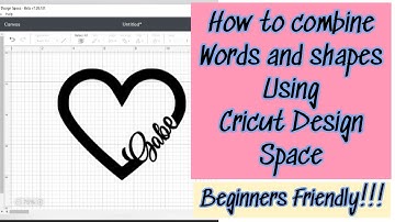 HOW TO MERGE / COMBINE IMAGES AND WORDS IN CRICUT DESIGN SPACE || CRICUT DESIGN SPACE FOR NEWBIES