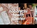 How i keep a health planner in my hobonichi weeks   planner catch up