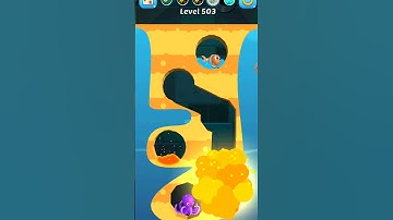 Dig the way save the Fish game