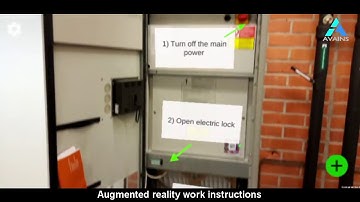 Augmented reality used for work instructions