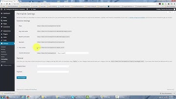 WordPress Tutorial - Settings Permalinks Plugins