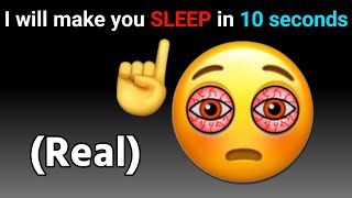 I Will Make You Sleep In 10 Seconds...😴 (100% Real)
