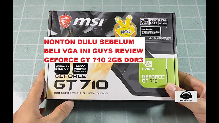 Đánh giá VGA MSI GeForce GT710