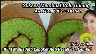 Tips Sukses Membuat Bolu Gulung Panggang, Hasil Lembut Seperti Kapas, dan Awet Lembut 2 - 3 hari