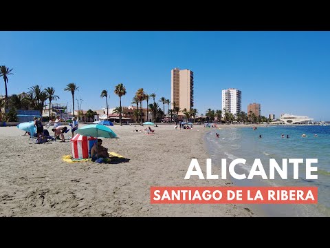 Alicante Beach Walk 2023 - Santiago de la Ribera / SPAIN