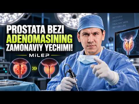 PROSTATA BEZI ADENOMASINING ZAMONAVIY YECHIMI +998 55 050 09 90