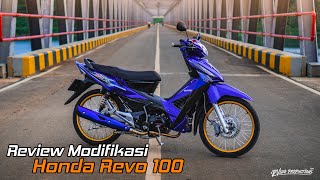 MODIFIKASI HONDA REVO 100 | ala WAVE X 125 Thailand