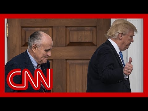 Trump: I don't know if Giuliani is my lawyer