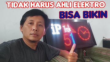 cara membuat RUNNING TEKS WARNA P5 huidu WF2 control | Led matrix videotron papan iklan elektronik