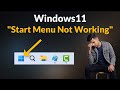 Start Menu Not Working Windows 11 / 10 - 2026