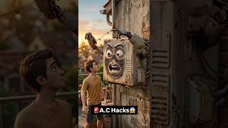 🚨A.C Hacks 😱 You Must Know in This Summer🥵#shorts #achacks #airconditioner #viral #facts #tech