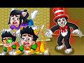 NOS CONVERTIMOS EN UNA FAMILIA DE GATOS Y NOS ATRAPA EL GATO CON SOMBRERO | JONDRES GC