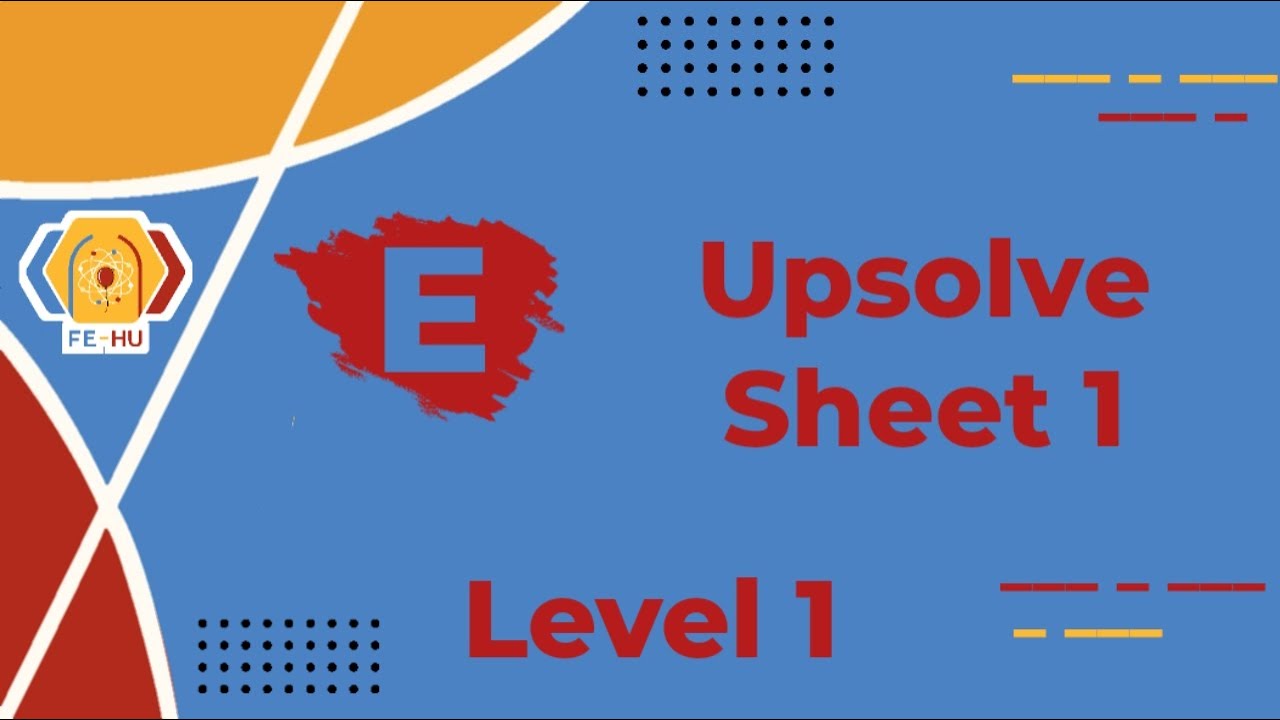 E. Throwing cards away I | Level 1 2025 Upsolve Sheet 1 | Stl's 1 - YouTube