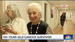 Woman diagnosed with breast cancer at 100 is cancer-free at 101