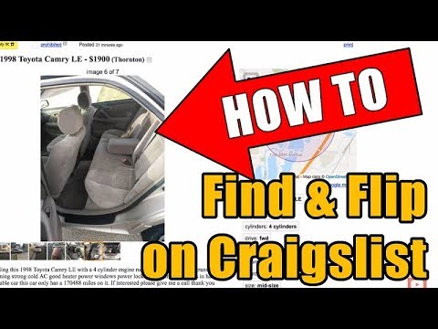 How To Find & Flip Cars for Profit on Craigslist - Denver ...