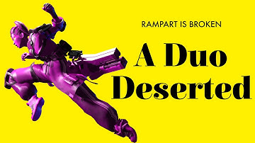 Left to die but Rampart is broken in Apex Legends