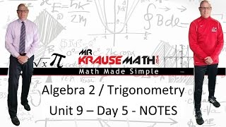 Unit 9 Day 5   Trig Identities