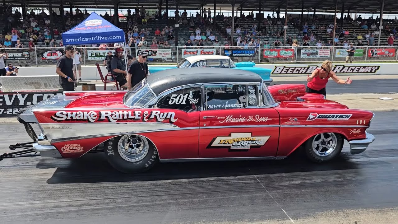 Tri Five Nationals 2025 Drag Racing Action Thursday