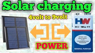 How to charge any  battery with solar