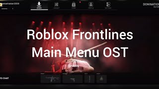 Roblox Frontlines Main Menu OST