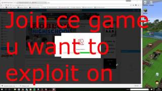 Roblox - Exploit/Hack Starch Teleport, Kill, Btools, And more!