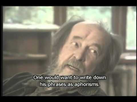 The Dialogues with Solzhenitsyn   1219