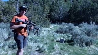 Materials Science with MOA Targets - Shooting ballistic building material