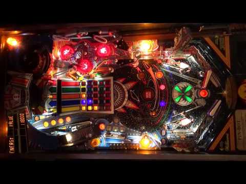 Pin Bot Pinball Machine Gameplay Williams 1986 Full Screen Rotated 