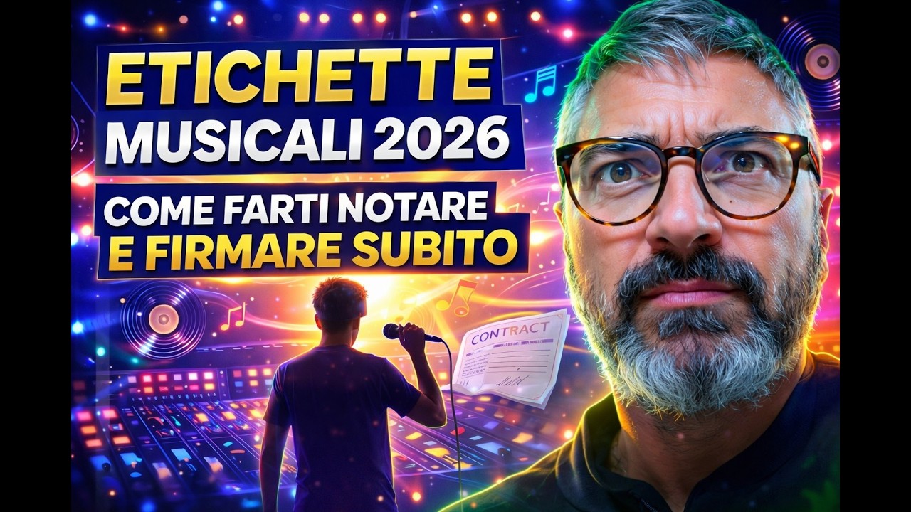 Etichette Musicali 2026: Come Farti Notare e Firmare Subito!