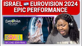 Eden Golan - Hurricane (LIVE) | Israel 🇮🇱 | Second Semi-Final | Eurovision 2024 | #reaction