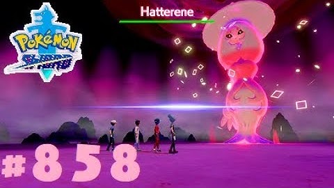 Pokemon Sword Shiny Dynamax Hatterene Raid & Catch