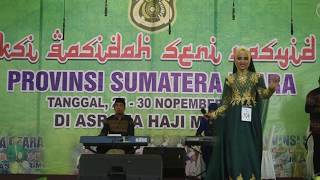 Mahliza Azwinda Lubis - Yarid  | Seleksi Qasidah Sumut 2018